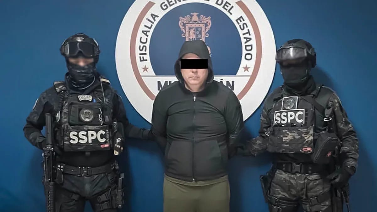 Cae Jaciel Antonio “N”, el reclutador clave detrás del asesinato de Carlos Manzo