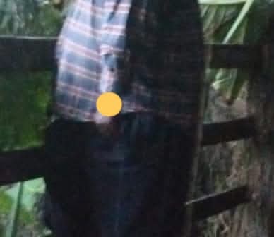 Buscan a familiares de hombre hallado sin vida en Hueytamalco