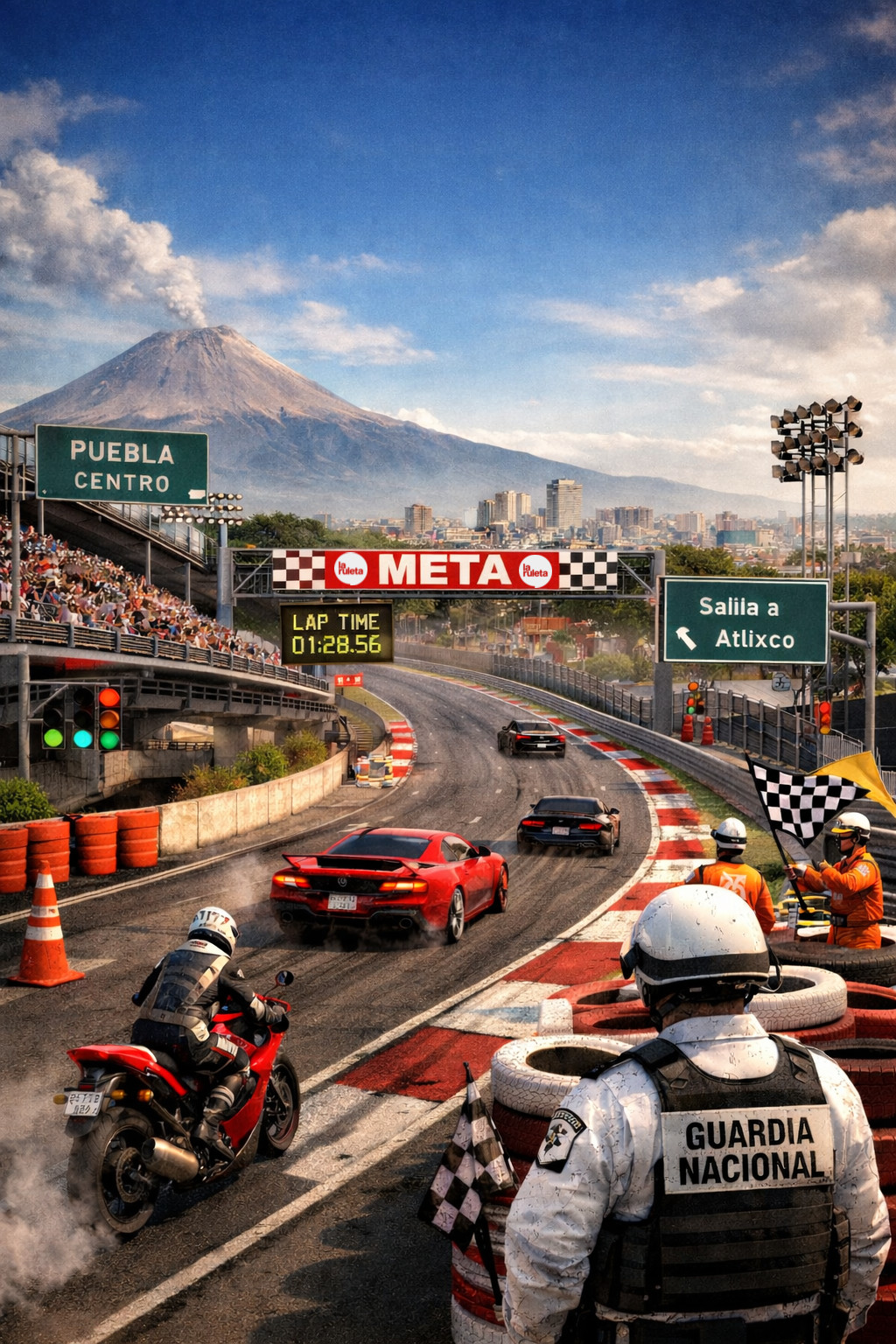 Puebla presenta programa de rehabilitación vial con nivel de autódromo