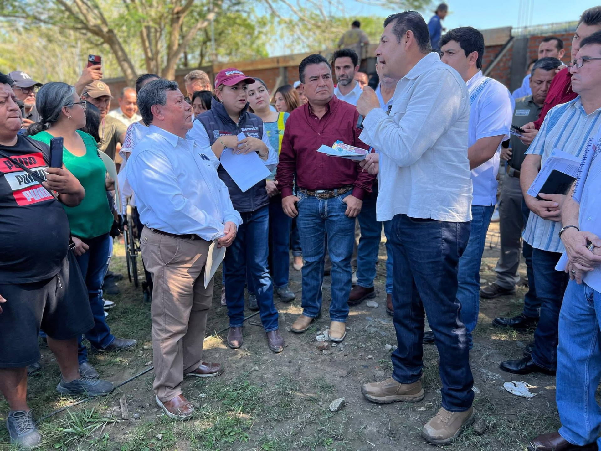 Tras dichos de Armenta, Barragán afirma que obras en Xicotepec cuentan con validación del Gobierno estatal