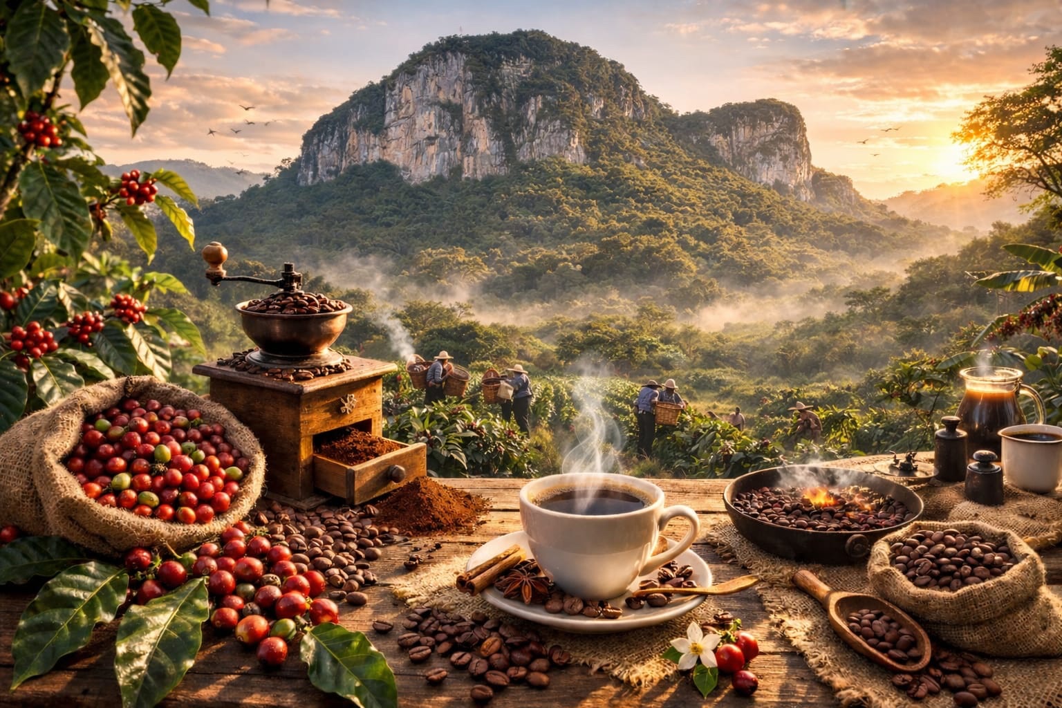 Cuando el café movía la economía y los sueños en Tlatlauquitepec