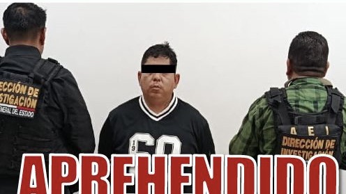 Cae en Libres “El Chiltrolis”, presunto responsable de doble homicidio