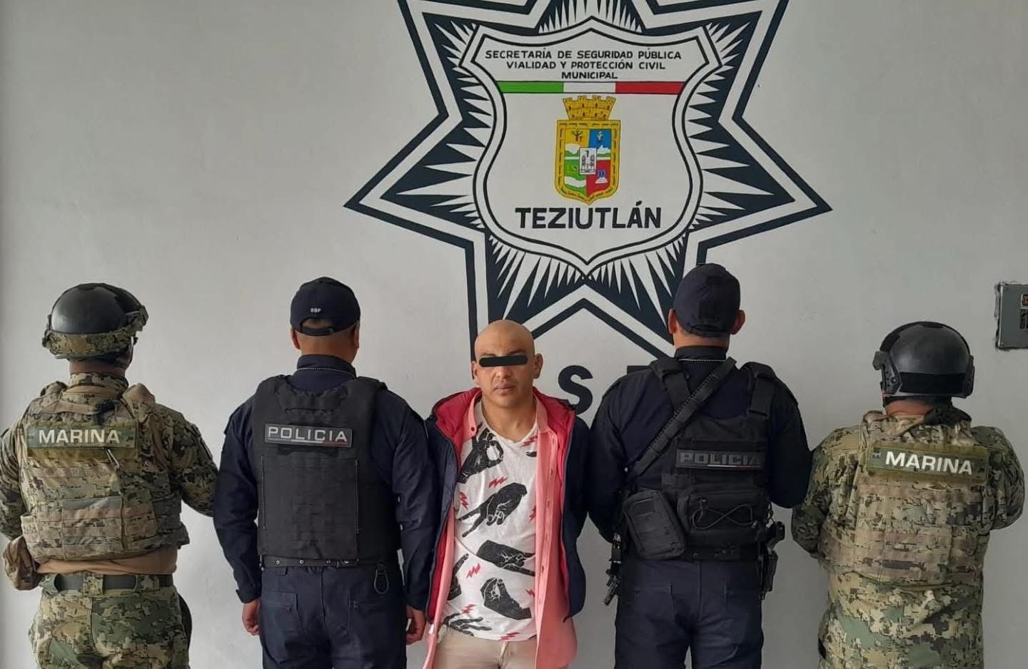 Capturan en Teziutlán a sujeto prófugo de la justicia veracruzana
