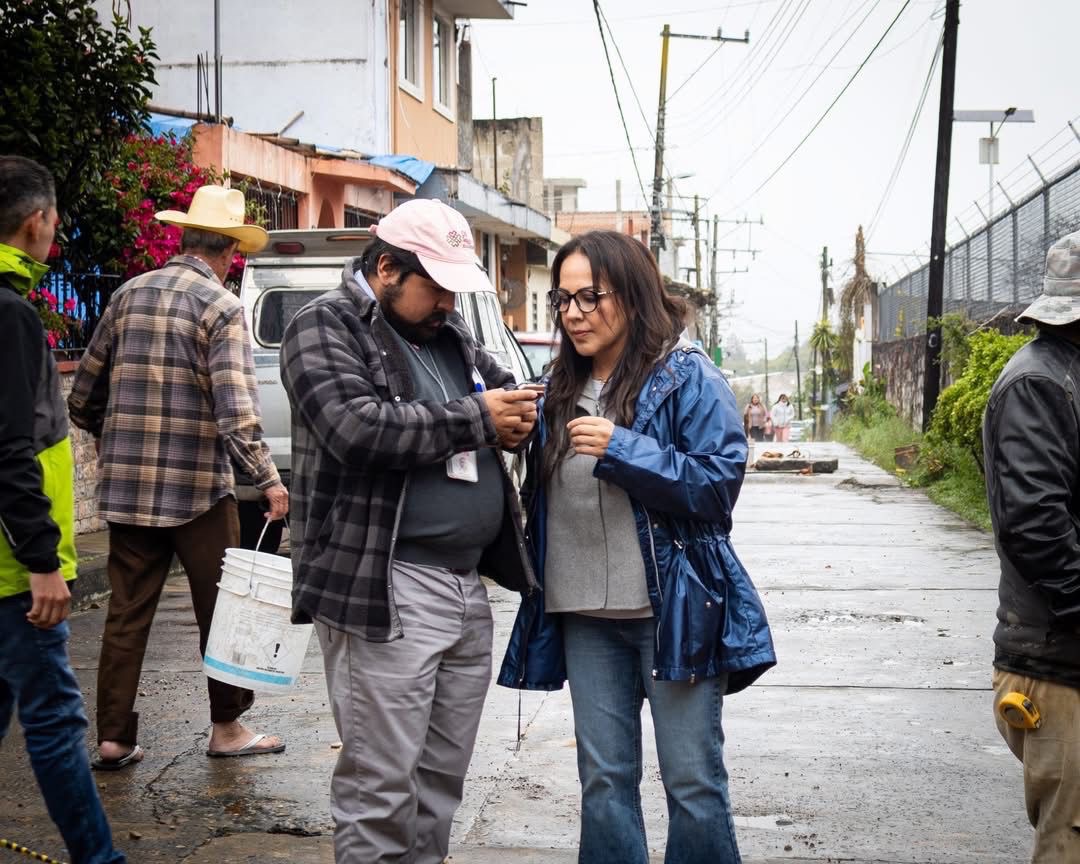 Karla Martínez supervisa obras clave en el municipio